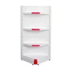 Raft metalic de colt interior Alb 165 cm picture - 3