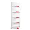 Raft metalic de colt interior Alb 225 cm picture - 1