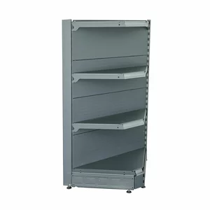 Raft metalic de colt interior Antracit 135 cm