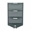 Raft metalic de colt interior Antracit 135 cm picture - 2