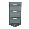 Raft metalic de colt interior Antracit 165 cm picture - 2
