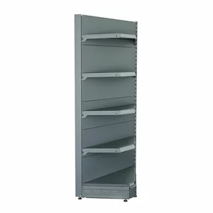Raft metalic de colt interior Antracit 195 cm