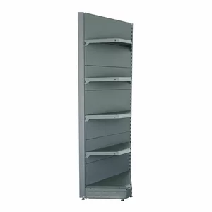 Raft metalic de colt interior Antracit 225 cm