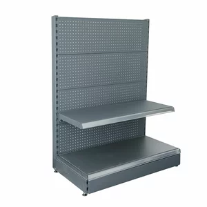 Raft metalic perforat de perete 135 cm Antracit