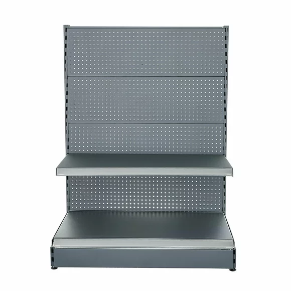 Raft metalic perforat de perete 135 cm Antracit picture - 2