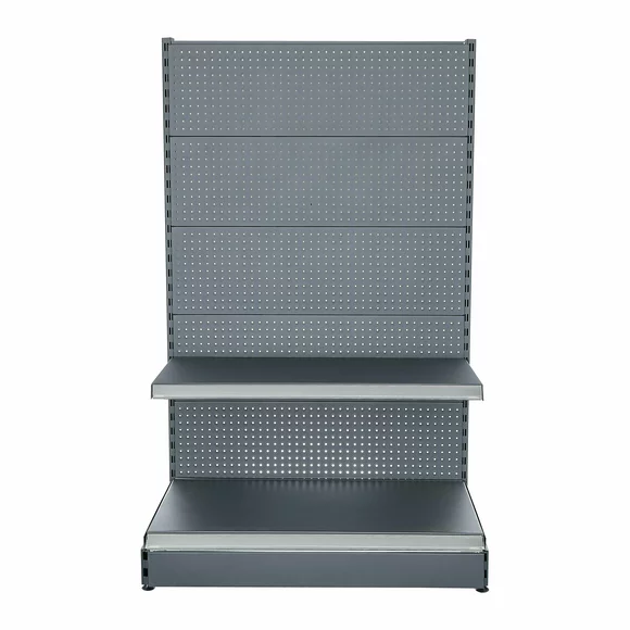Raft metalic perforat de perete 165 cm Antracit picture - 2
