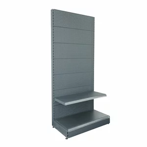 Raft metalic perforat de perete 225 cm Antracit