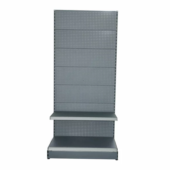 Raft metalic perforat de perete 225 cm Antracit picture - 2
