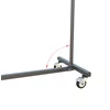 Stender metalic profesional dublu și pliabil – Negru mat cu sistem de extensie picture - 3