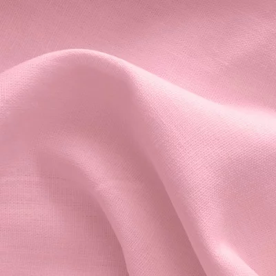 100% linen fabric - Baby Rose- cupon 95 cm
