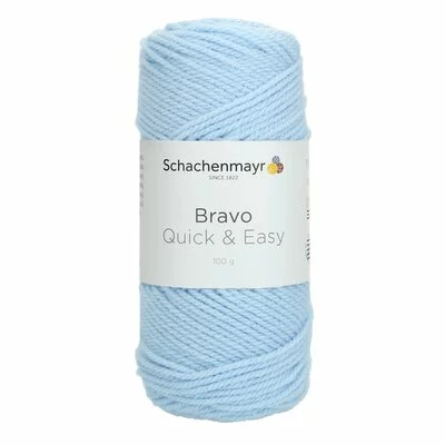 Acrylic yarn Bravo Quick & Easy - Glacier 08363