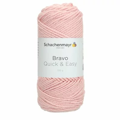 Acrylic yarn Bravo Quick & Easy - Old Rose 08379