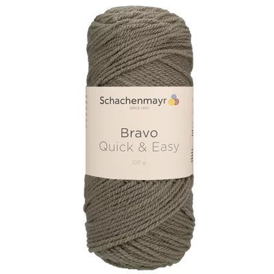 Acrylic yarn Bravo Quick & Easy - Taupe 08388