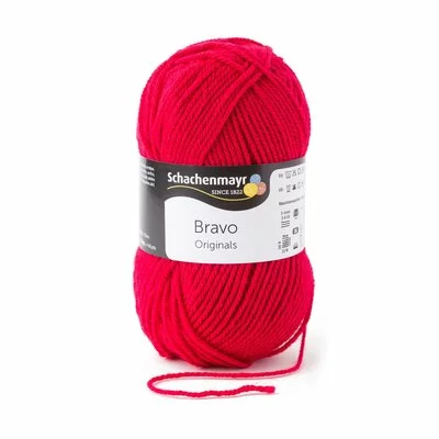 Acrylic yarn Bravo - Ruby 08309