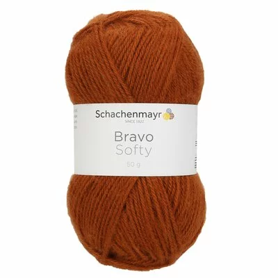 Acrylic yarn Bravo Softy - Fox 08371
