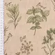 Canvas Linen Look Fabric - Herbal Culinary Kitchen