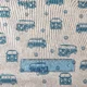Canvas Linen Look Fabric - Hippie Van