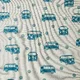 Canvas Linen Look Fabric - Hippie Van