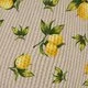 Canvas Linen Look Fabric - Lemons