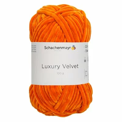 Chenille yarn Luxury Velvet - 00022 Bee