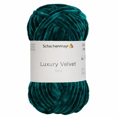 Chenille yarn Luxury Velvet - 00070 Emerald