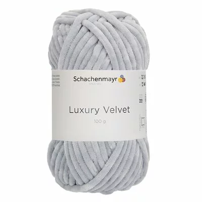 Chenille yarn Luxury Velvet - 00090 Mouse