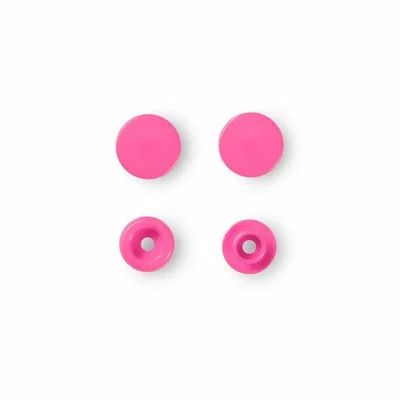 Color Snaps - Pink - 30 pcs