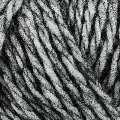 Casual Soft  Cotton and wool Yarn - Black 00093
