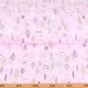 Copy name: Cotton print - Sweet Forest Pink