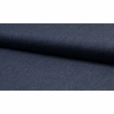Cotton fabric - Chambrai Uni Dark Blue