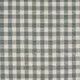Cotton fabric - Gingham Grey 10mm