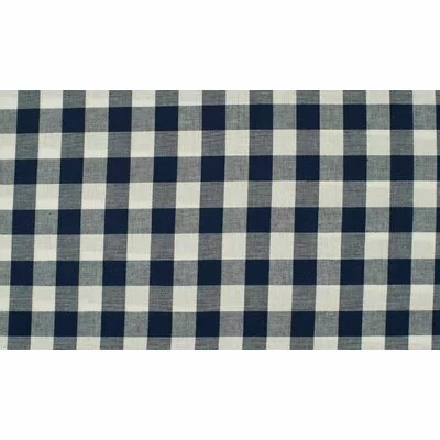 Cotton fabric - Gingham Navy 20mm