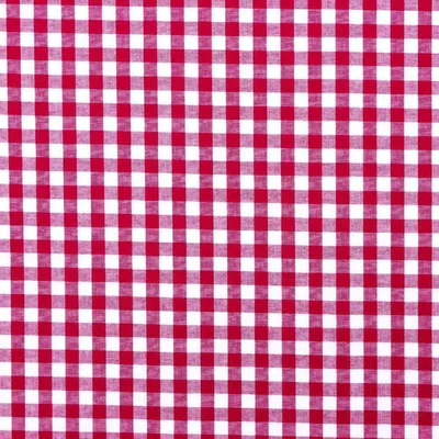 Cotton fabric - Vichy Berry 10mm- cupon 1 m