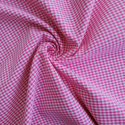 Cotton fabric - Vichy Fuchsia 3001-17