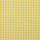 Cotton fabric - Vichy Yellow 10mm