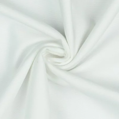 Cotton flannel - White - cupon 55cm