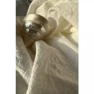 Cotton Gauze fabric - Leopoldina Natur