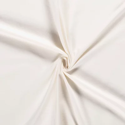 Cotton Jersey Solid - Ecru - cupon 139x49cm