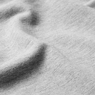 Cotton Jersey Solid - Grey Melange