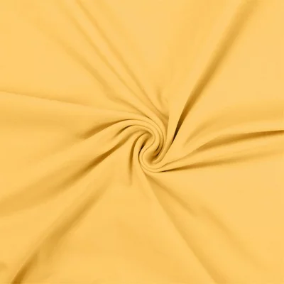 Cotton Jersey Solid - Vanilla Yellow