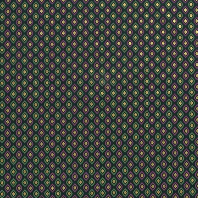 Cotton print - Christmas Graphics Green