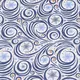 Cotton print - Christmas Swirls Blue 16704/051