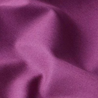 Cotton Poplin uni - Dark Purple