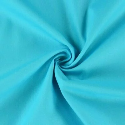 Cotton Poplin uni - Light Turquoise