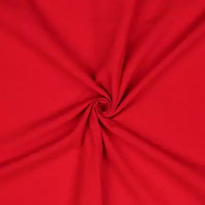 Cotton voile fabric - Plumetis Red