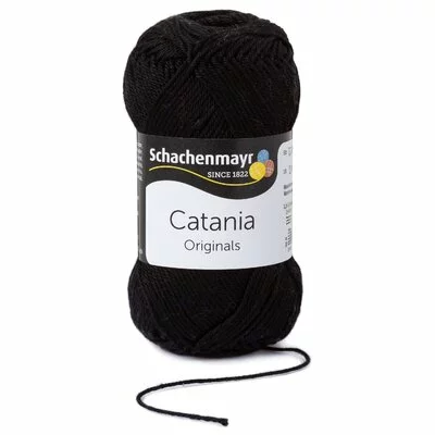 Cotton Yarn - Catania  Black 00110