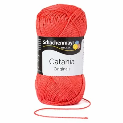 Cotton Yarn - Catania  Dark coral 00252