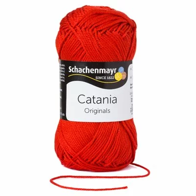 Cotton Yarn - Catania  Red 00115