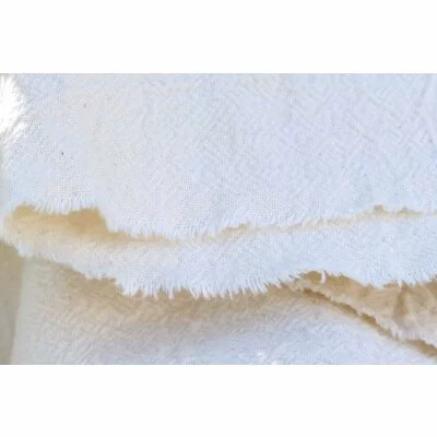 Crinckled Cotton gauze - Victoria White