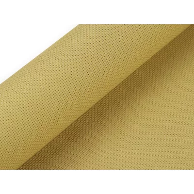 Cross Stitch Fabric Kanava Ochre - 50 cm width